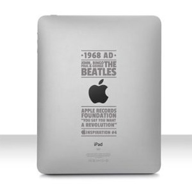 Vinilos Decorativos Inspiration Beatles para Mac, Ipad y Mac Mini