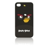 Funda para Apple iPhone 4/4S, modelo Angry Birds pájaro negro