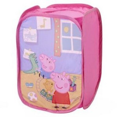 Cubo de tela para recoger los juguetes - Peppa Pig