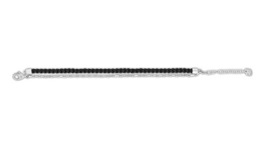 Pulsera Black Cord Charm