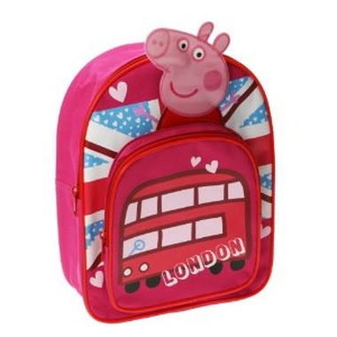 Mochila de Peppa Pig roja