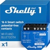 Shelly 1 Gen3 - Interruptor Relé Inteligente Con Contactos Secos, Wi-Fi Y Bluetooth, Control Remoto De Luz Por App, Compatible Con Alexa Y Google Home, No Requiere Hub, Chip Shelly De 8MB