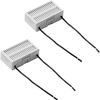 Shelly Bypass - Pack de 2 unidades como complemento del regulador de intensidad 2/1L cuando se supera la carga mínima, color blanco