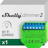 Shelly Dimmer 2, Módulo Regulador de Luz W-Fi, Atenuador Inalámbrico, No necesita neutro, LED 10-220W, incandescentes/Halógenas 1-220W Compatible con Alexa & Google Home, iOS Android App
