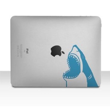 Vinilo Decorativo Tiburon para Mac, Ipad y Mac Mini
