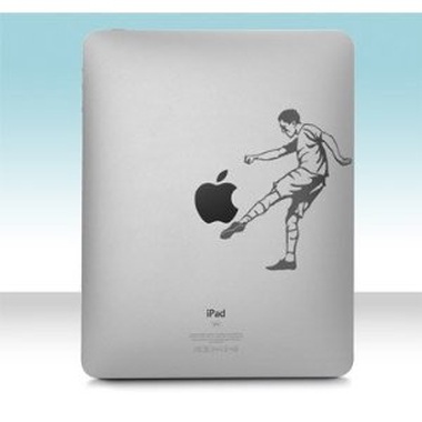 Vinilo Decorativo Futbolista - Mac, Ipad y Mac Mini 