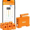 Refoss EM06P Medidor de Energía Wi-Fi con 6 Canales 120A, Contador Trifásico Inteligente con API abierta, MQTT, interfaz web HTTP, para central de balcón, bomba de calor, estación de carga EV