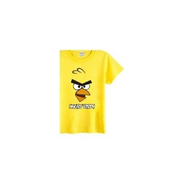 Camiseta del pájaro amarillo de Angry Birds