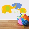 Vinilo decorativo infantil "Elefantes"