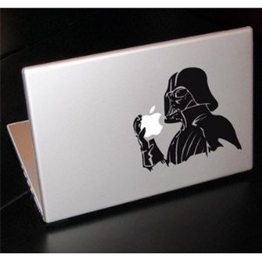 Vinilo decorativo para Mac, iPad y Mac Mini - Modelo Darth Vader 