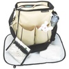 Bolso cambiador para bebé en beige