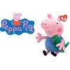 Peluche - George de la serie Peppa Pig 16cm