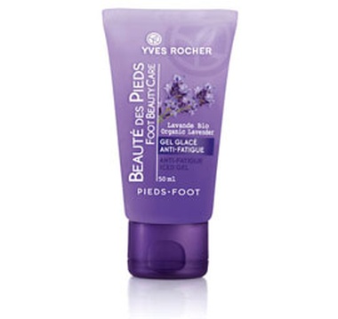 Gel frío anti-fatiga para pies y piernas