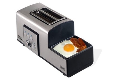 Tostadora versátil para pan, bollos y huevos