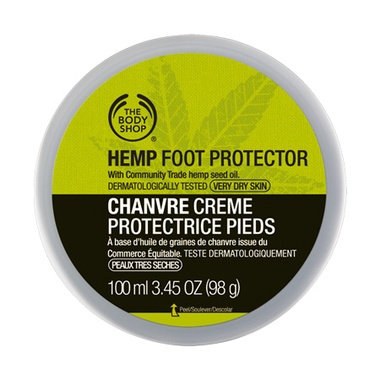 Crema para pies de Cáñamo de The Body Shop