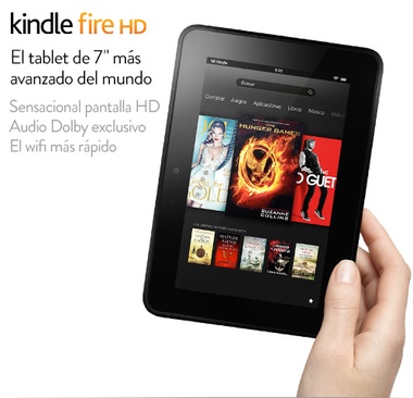Lector de libros Kindle Fire HD 32GB