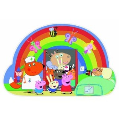 Puzzle gigante de suelo de Peppa Pig - 24 piezas