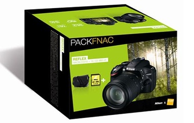 Nikon D3200 + AF-S DX VR ED 18 - 105 mm f/3.5 - 5.6 Kit Cámara Réflex Digital 