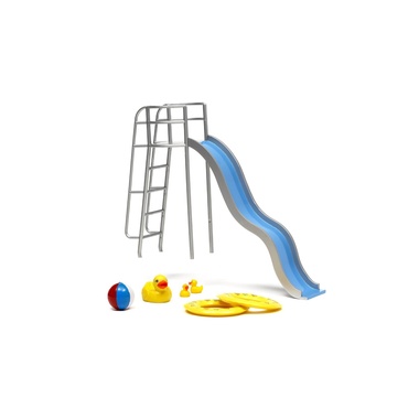 Piscina conjunto para casa de muñecas