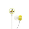 Auriculares amarillos Angry Birds