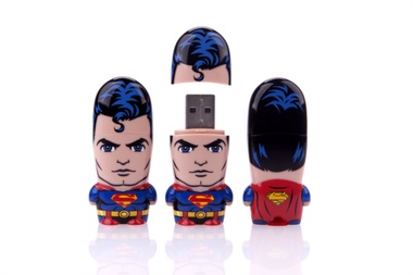 Pen drive Superman 4GB Mimobot  Superhéroes