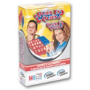 Juego de mesa: ¿quién es quien? de viaje