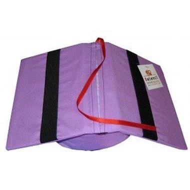 Almohadón de lectura lila para libro