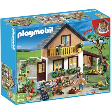 Juguete: Playmobil granja casa de agricultores