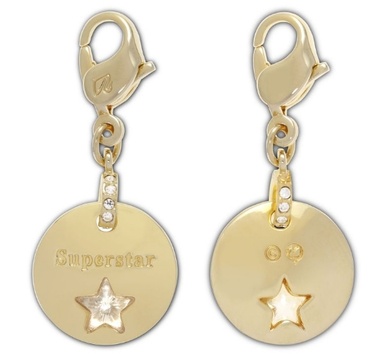 Charms dorado Super Star