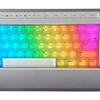 Teclado para ordenador multicolor