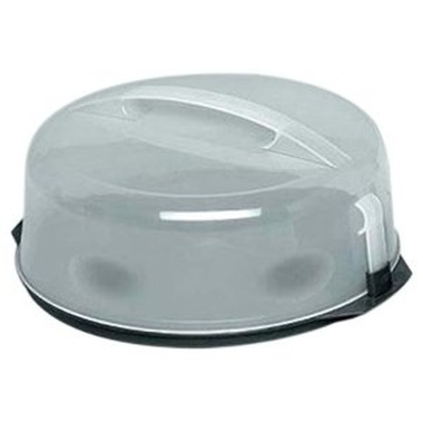 Recipiente de plástico para conservar y transportar tartas