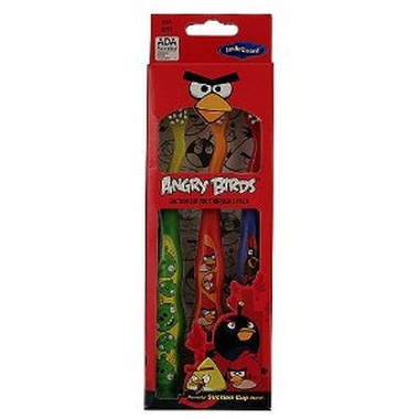 Juegos de 3 cepillos de dientes Angry Birds