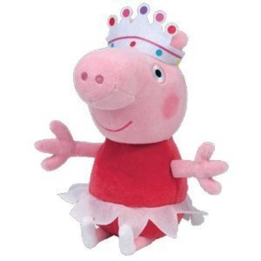 Peluche - Peppa Pig vestida de bailarina  24 cm