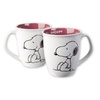 Taza blanca (350 ml) Snoopy