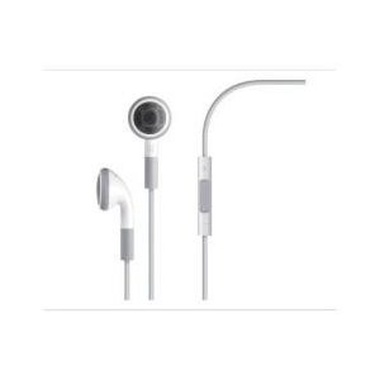 Auriculares para iPod (control remoto, micrófono, intraaural, con cables, 50 g) - blanco