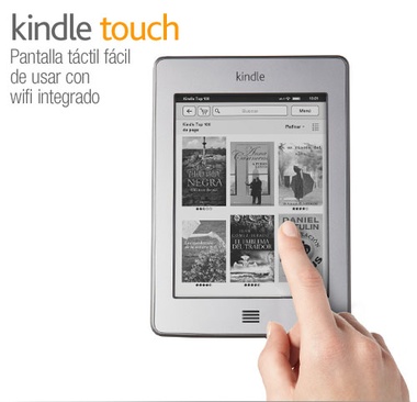 Lector de libros electrónico Kindle Touch