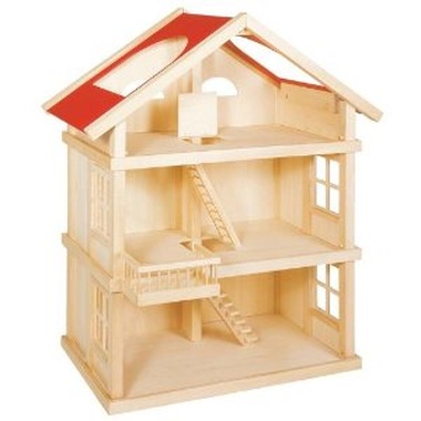 Casa de muñecas 3 pisos