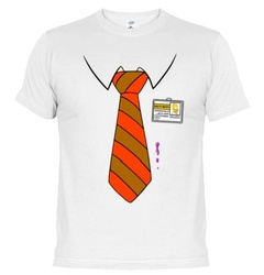 Camiseta Corbata trabajo Homer Simpson