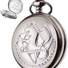 Cadena reloj del alquimista color plata - Diámetro 5 cm cadena 35 cm