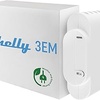 Shelly 3EM, Trifásico Inalámbrico Smart Medidor De Energía Con Control De Contracción Relé Interruptor, Compatible Con Alexa & Google Home, iOS Android App, No Hub Requerido|Monitoreo De Potencia